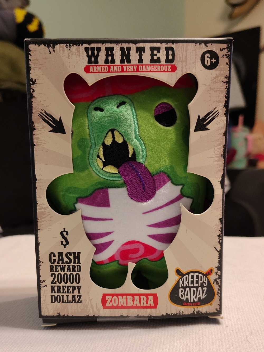 Kreepy Baraz - Wanted Zombara Plush Toy